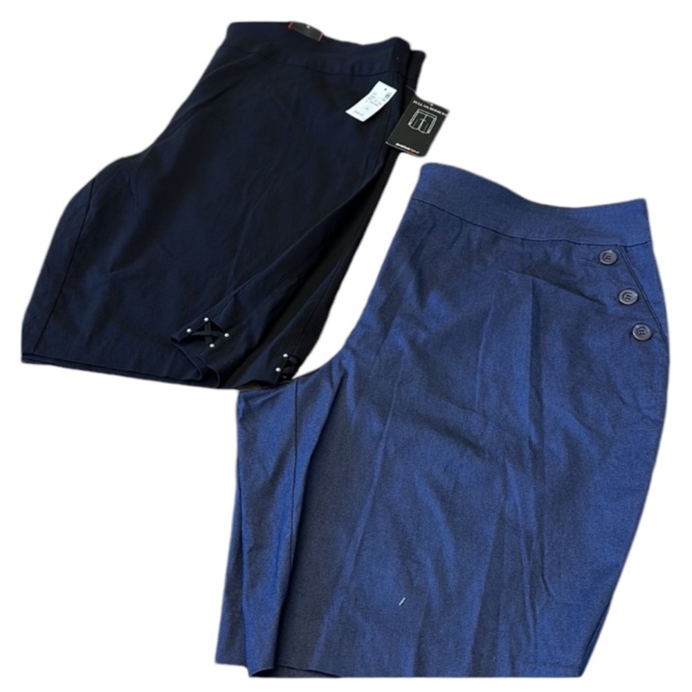 AVENUE super stretch  pull on bermudas